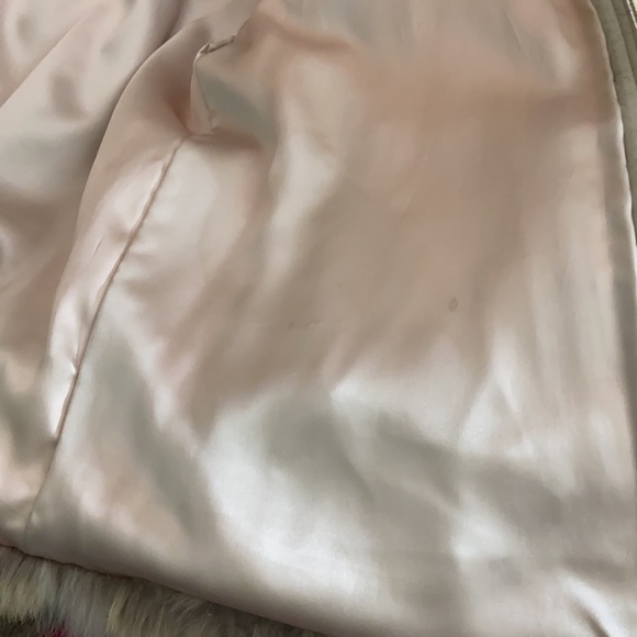 Coyote fur hooded coat. Fingertip length. - Picture 6 of 10